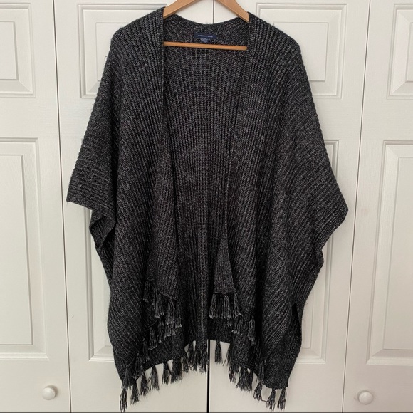 American Eagle 🦅 Poncho Cardigan Sweater - Picture 1 of 7